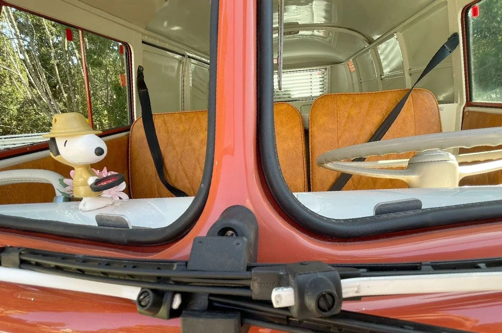 VW T1 splitwindow bus panel van 1973 — Brazilian Classic Cars